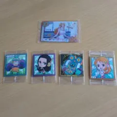 ワンピース　 大海賊シールウエハース・プラカード 5枚セット　まとめ売り