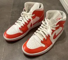 NIKE AIR JORDAN 1 MID レッド ホワイト