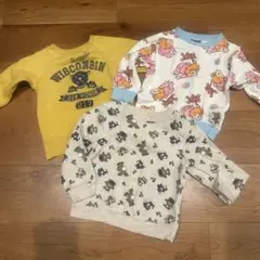 ベビー　トレーナー　スウェット　３枚セット　80サイズ