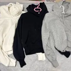 GU クロップドスウェットパーカのサムネイル