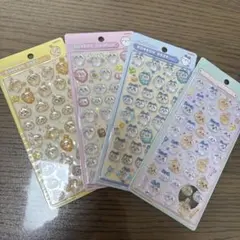 ボンボンドロップシール　ちいかわ 4種類、4枚セット　正規品
