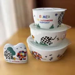 ぞうのエルマー エルマー・ザ・パッチワーク エレファントレンジパック 4点セットのサムネイル
