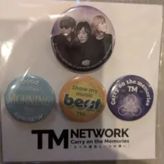 2026年最新】TM NETWORK バッジの人気アイテム - メルカリ