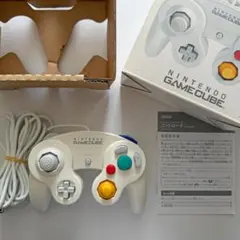 ゲームキューブ コントローラー ホワイト 白 箱説あり　GameCube GC