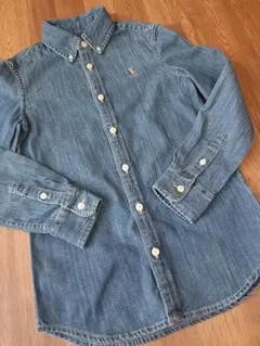 ラルフローレン　キッズ　ダンガリーシャツ　130
