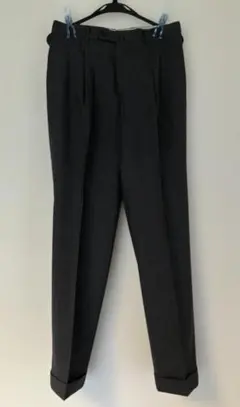 BEAMS F カノニコ生地 ウール スラックス 46 グレーのサムネイル