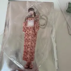 小熊まむ 浴衣実写アクリルキーホルダー