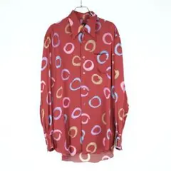 YOSHIYUKI KONISHI FICCE UOMO 総柄 シルクシャツのサムネイル