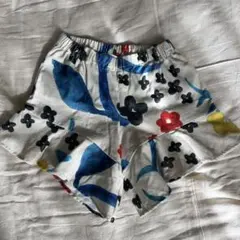 試着のみ。WOLF&RITA 花柄 ハーフパンツ 8サイズ