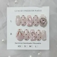 フレンチガーリー ネイルチップ