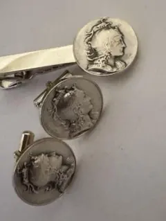 925 ジョージジェンセン タイピン 17 カフス セット 2507299 - メルカリ