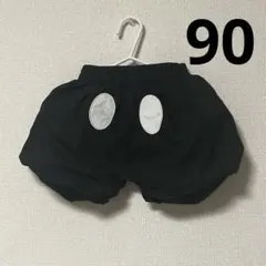 美品　リトシー littc ミッキーマウス 半ズボン90cm 黒