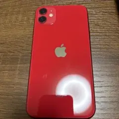 iPhone 11 レッド 128GB SIMフリー【外装美品】