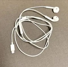Lightning接続 ホワイトイヤフォン　Apple 純正