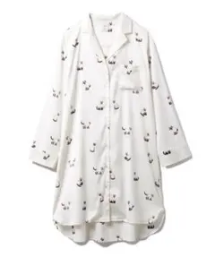 gelato pique シャムネコサテンシャツドレス