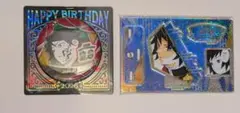 鬼滅の刃　冨岡義勇　バースデイ　バースデー　缶バッジ　ジオラマフィギュア