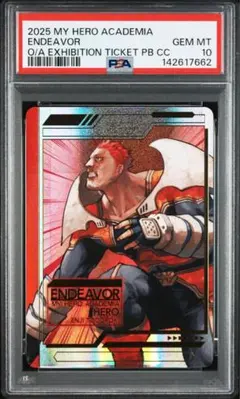 ホークス PSA10 ヒロアカ 原画展 僕のヒーローアカデミア - メルカリ