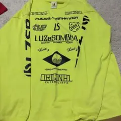 LUZ e SOMBRA 長袖プラクティスシャツ 蛍光イエロー