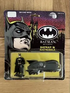 未使用 バットマン リターンズ バットマン&バットモービルのサムネイル