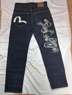 希少・美品】EVISU エヴィス 道楽 DOWLUCK 刺繍デニム 34×34 - メルカリ