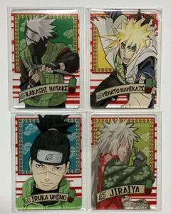 NARUTO ホロクリアカード 第一弾 【はたけカカシ】 4点セット - メルカリ