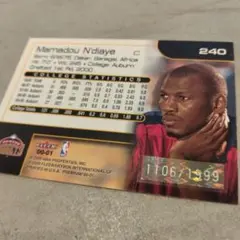 シリアルカード Mamadou N'diaye ルーキー トレーディングカード