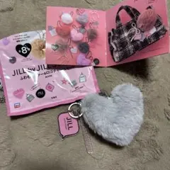 JILL STUART ジルスチュアート ふわもこファー ロゴチャーム セット