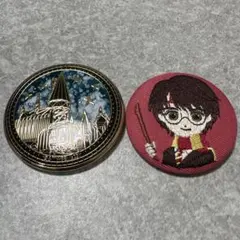 ハリーポッター 刺繍ブローチ コレクション ハリー ホグワーツ缶バッジのサムネイル