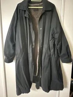 KBF ステンカラーコート　ネイビー