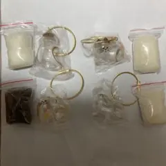 4匹セット　うちの子のけだまだま　シャム　三毛猫　サビ　ノーマル　正規品