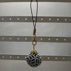 デリカビーズボールストラップ①