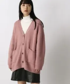 LOWRYS FARM カーディガン ピンク