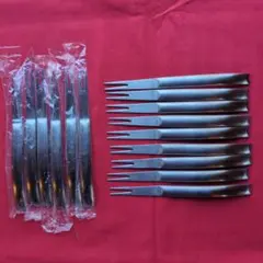 ステンレス製 フルーツフォーク 15本セット