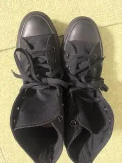 CONVERSE ブラック ハイカット スニーカー W 7