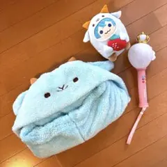 すとぷり　ころん　あにまるマフラー・ぬい・ペンライトセット