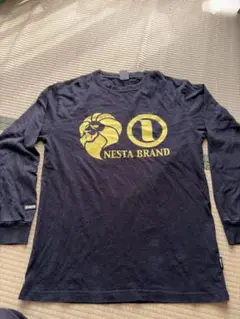 NESTA BRAND 黒 長袖シャツ ライオンプリントのサムネイル