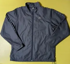 adidas ネイビー ジップアップジャケット
