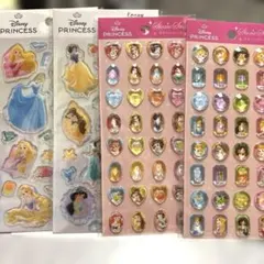 ディズニープリンセスのシールセット