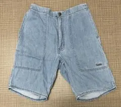 Lee イージーデニムショーツ LM4411サイズMライトインディゴブルー
