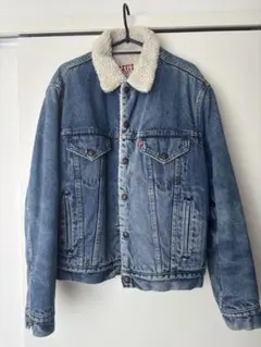 80sLevi's ボア デニムジャケット USA製