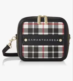 SAMANTHAVEGA サマンサベガ チェックBOX型ショルダーバッグ