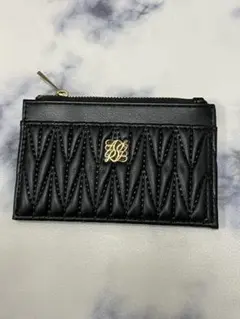美品✨️ キルティング フラグメントケース ブラック カードケース