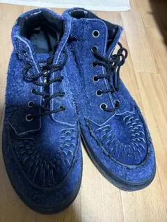 VANS クリーパー スエード スニーカー ブルーのサムネイル