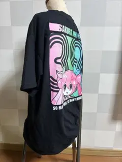 SAKURA MIKU 半袖Tシャツ ブラック
