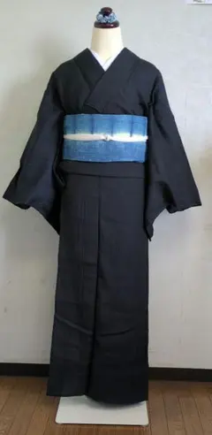 新之助上布　本麻黒と　兵児帯キット 新之助上布 本麻黒と 兵児帯キット - メルカリ
