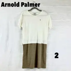 ☆W0111S☆ Arnold Palmer ひざ丈ワンピース