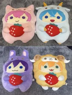 すとぷり あにまるぬいぐるみクッション ころん さとみ ななもり ジェル
