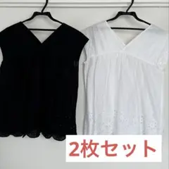 UNIQLO コットンエンブロイダリーブラウスのサムネイル