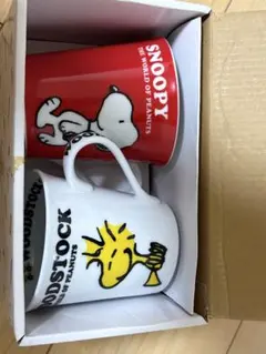 スヌーピー・ウッドストック マグカップセット