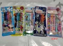 sarasa スヌーピー ボールペンセット